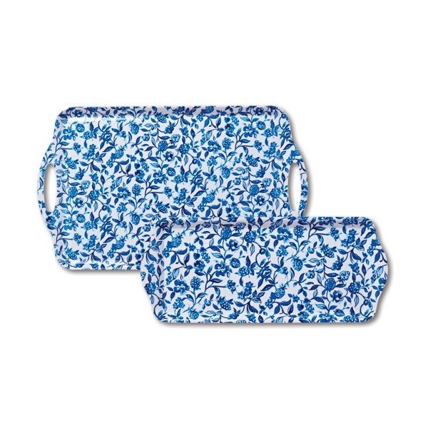 Velik servirni pladenj Cooksmart England Secret Garden, 48,3 x 26,6 cm-image-1