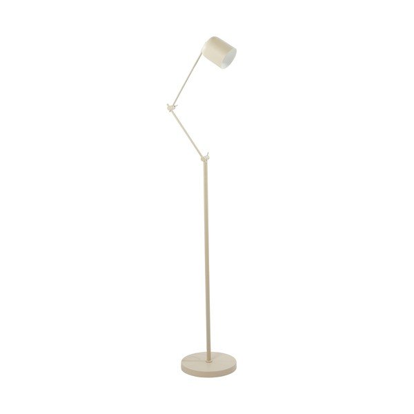 Svetlo siva zatemnitvena stoječa svetilka (višina 150 cm) Rijeka – Light & Living