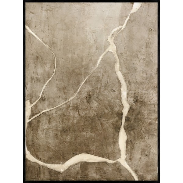 Ročno naslikana slika 90x120 cm Vibranium – Malerifabrikken