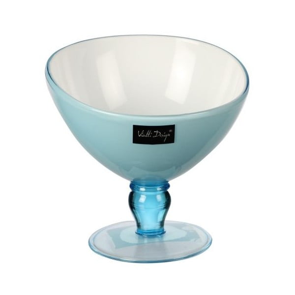 Svetlo modra skodelica za sladico Vialli Design Livio, 180 ml