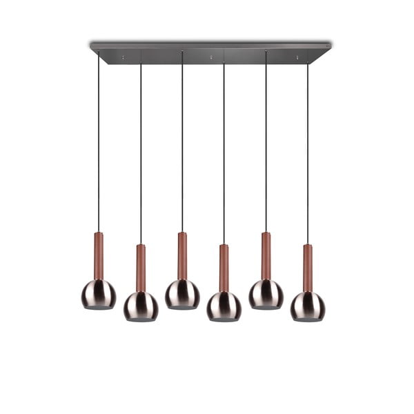 Črna viseča svetilka Ciliana – CINQUE