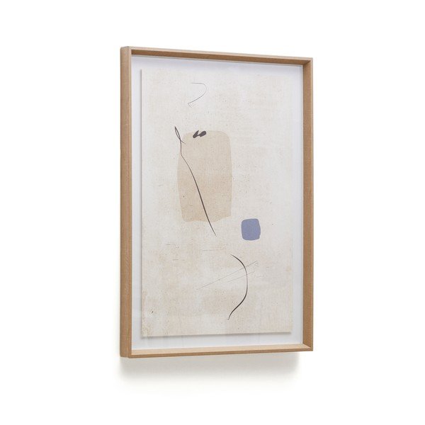 Ročno naslikana slika z okvirjem/na platnu 50x70 cm Sormi – Kave Home