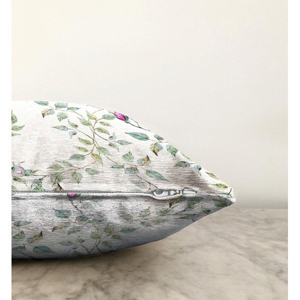 Bež prevleka za vzglavnik iz mešanice bombaža Minimalist Cushion Covers Roses, 55 x 55 cm-image-1