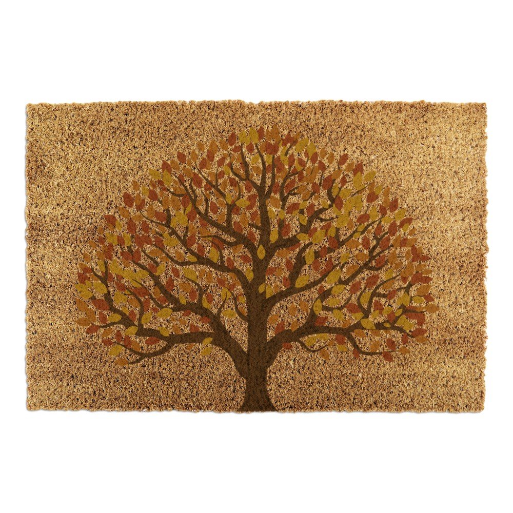 Predpražnik iz kokosovih vlaken 40x60 cm Autumnal Tree of Life