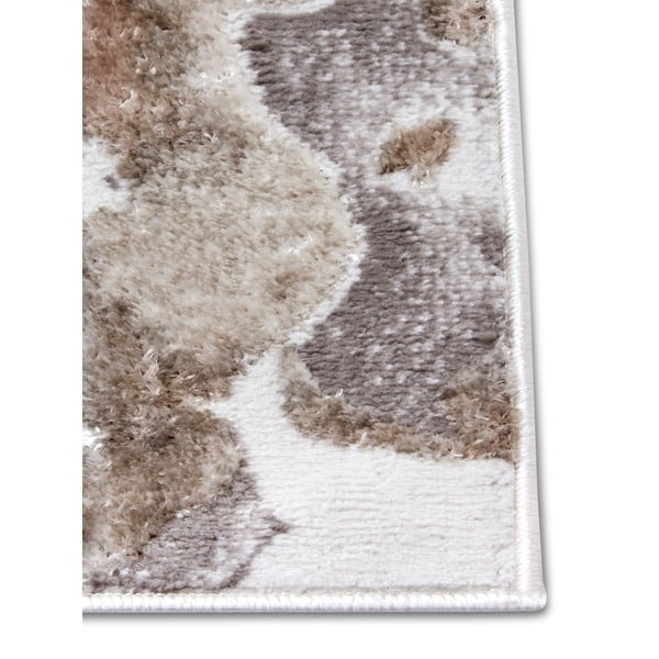 Siva/rjava preproga 57x90 cm Shine Floral – Hanse Home-image-3