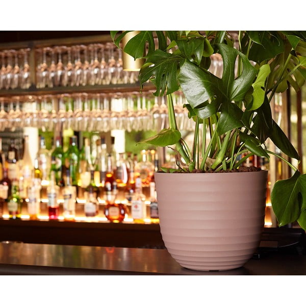 Cvetlični lonec iz reciklirane plastike ø 30 cm Havana – Artevasi-image-2