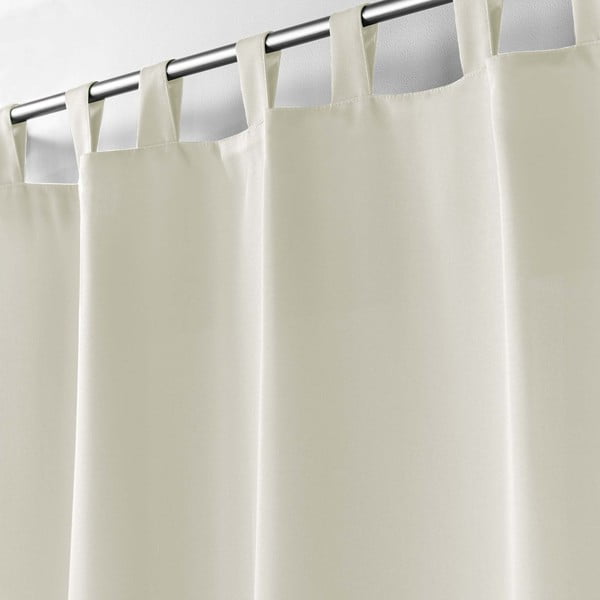 Kremno bela zavesa 140x260 cm Essentiel – douceur d'intérieur-image-1