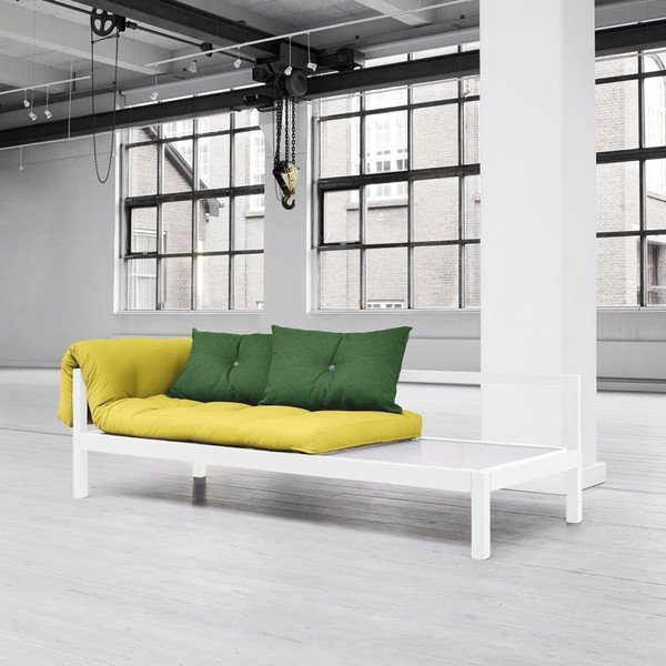 Večnamenski kavč Karup Soul White/Pistacio/Gris-image-1