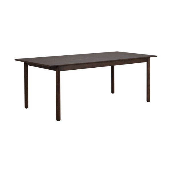Raztegljiva jedilna miza iz masivnega hrasta 90x205 cm Derrymore – Rowico