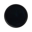 Črni kamnoseški krožnik ÅOOMI Luna, ø 20 cm