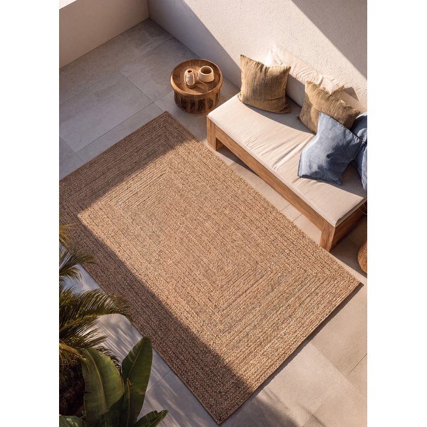 Notranja in zunanja preproga v naravni barvi 120x170 cm Acra – Universal-image-1