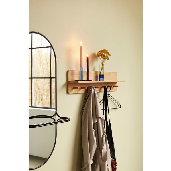 Stensko ogledalo s polico 21x102 cm Carry – Hübsch-image-3