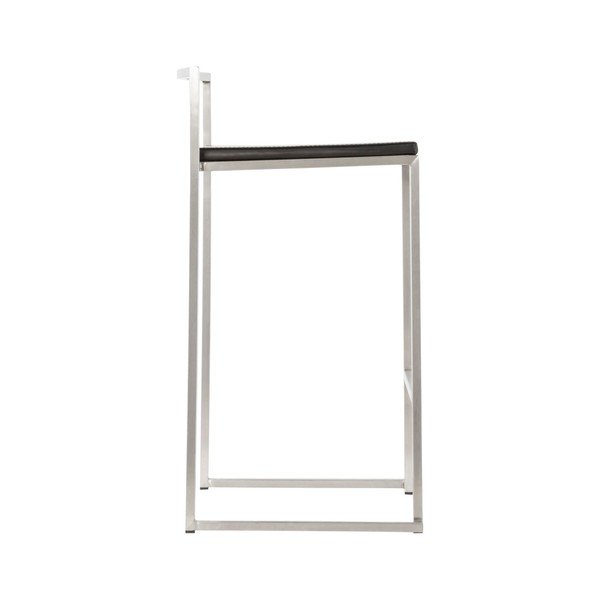 Barski stol s črnim sedežem Kokoon Meto, višina sedeža 65 cm-image-3