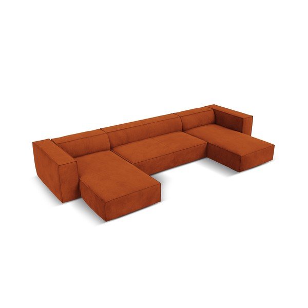 Oranžni kotni kavč (v obliki črke U) Madame - Windsor & Co Sofas-image-2