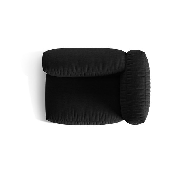 Črn modul za sedežno garnituro (desni kot) Martina – Micadoni Home-image-4