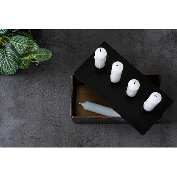 Steklen svečnik  Boxed Rectangle – PT LIVING-image-3