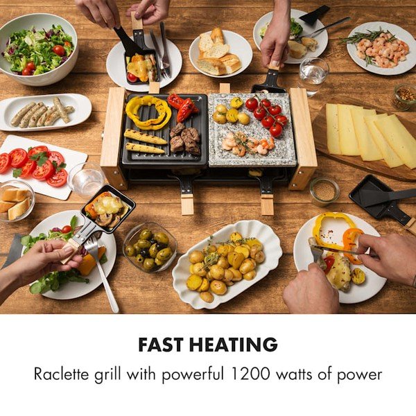 Električni žar za raclette Klarstein Chateaubriand Nuovo-image-1