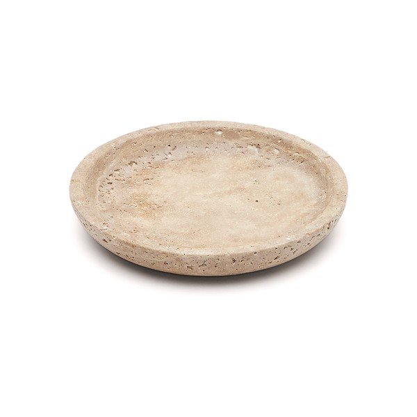 Kamnit dekorativni pladenj ø 18 cm Madlena – Kave Home