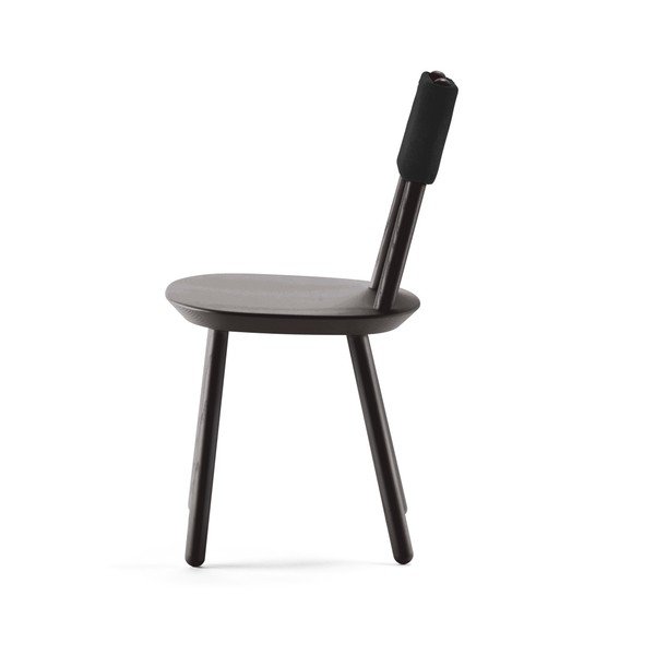 Črn stol iz masivnega lesa EMKO Naïve-image-1