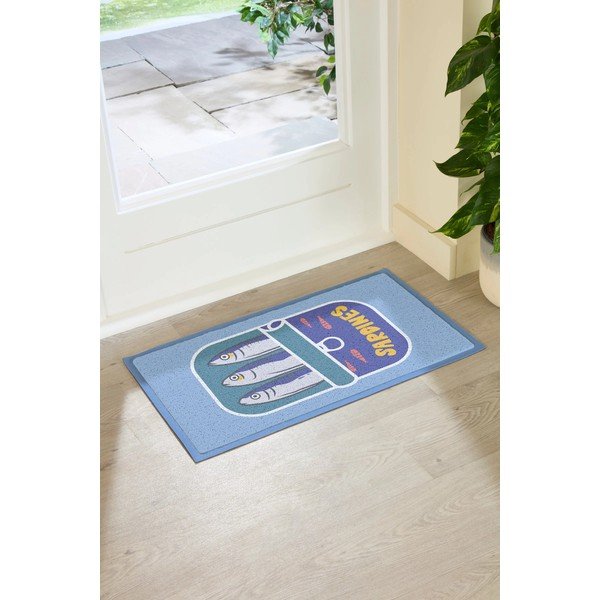 Predpražnik iz reciklirane plastike 40x70 cm Sardine Tin – Artsy Doormats-image-2