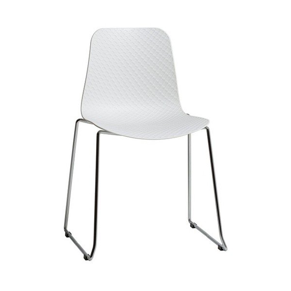Komplet 4 belih jedilnih stolov Marckeric Kloe-image-1