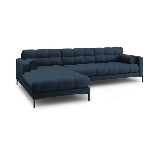 Modra kotna sedežna garnitura (levi kot) Bali – Cosmopolitan Design-image-4