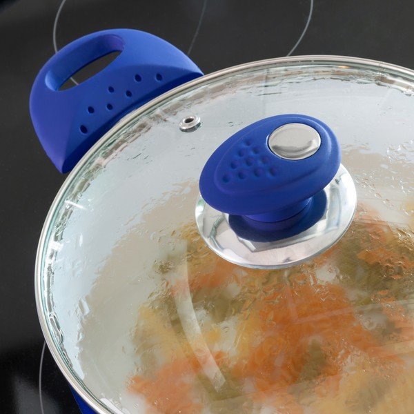 InnovaGoods Chef Blue 5-delni komplet posode za kuhanje-image-4