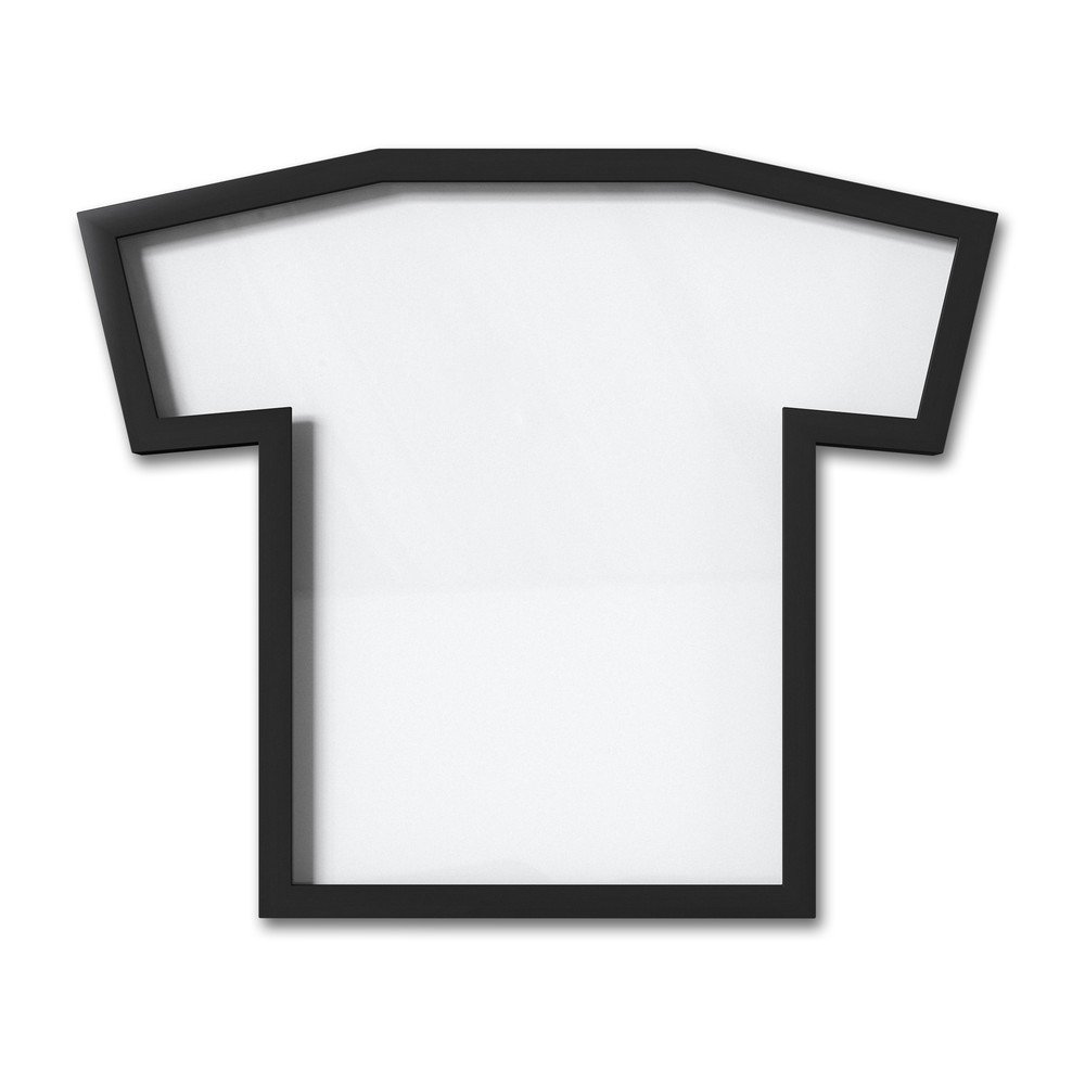 Črn plastičen stenski okvir T-Frame