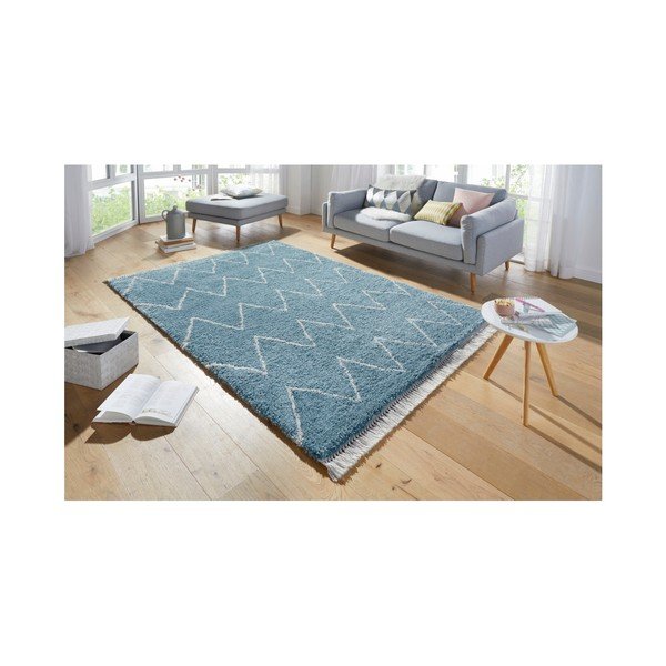 Modra preproga Mint Rugs Rotonno, 80 x 150 cm-image-3