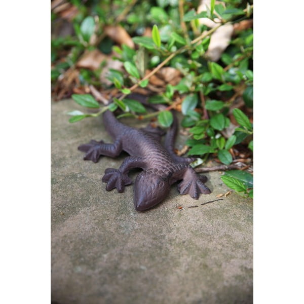Okrasna figura iz litega železa Esschert Design Lizard, 10,4 x 15,1 cm-image-1