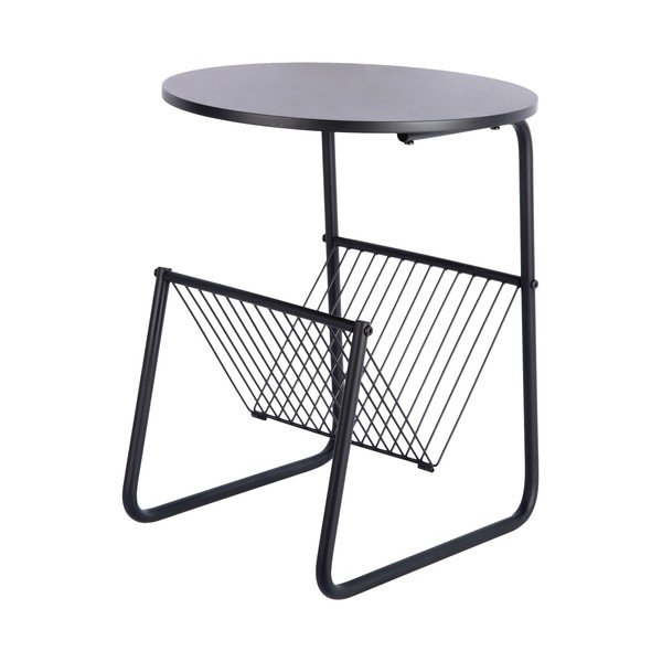 Kovinska okrogla stranska mizica ø 40 cm Riqueza Revista – Leitmotiv