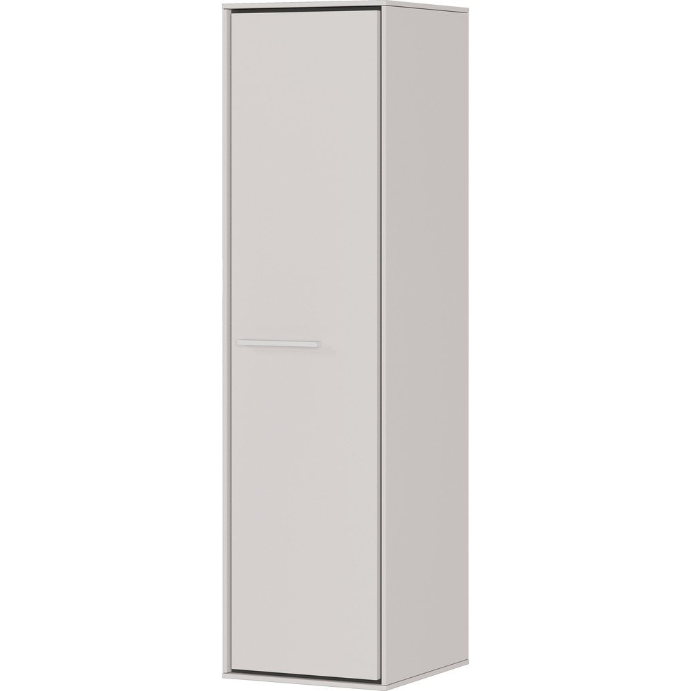 Sivo-bež kopalniška omarica 31x112 cm Sovana