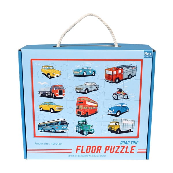 Sestavljanka (število koščkov 24) Road Trip – Rex London-image-3