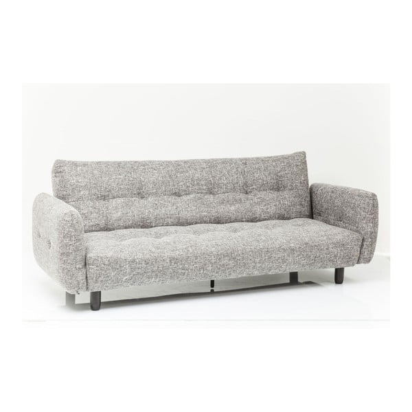 Siva kavč postelja Kare Design Teksas