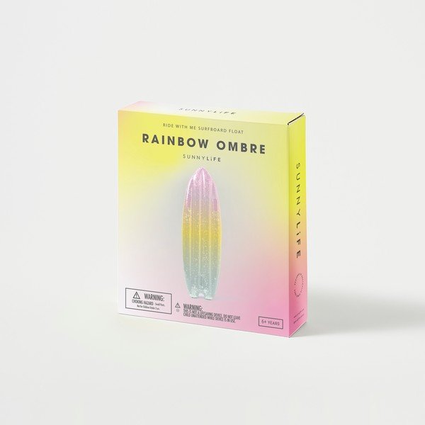 Napihljiva blazina Sunnylife Ride With Me Rainbow Ombre-image-4