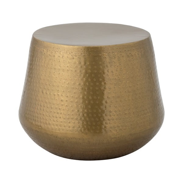 Kovinska okrogla mizica v zlati barvi ø 50 cm Avola – Bloomingville