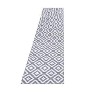 Svetlo siv tekač 80x300 cm Plus – Ayyildiz Carpets