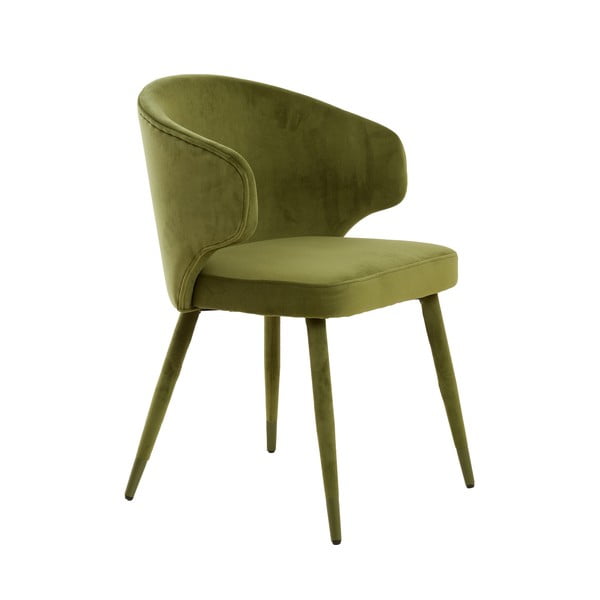 Zeleni oblazinjeni jedilni stoli v kompletu 2 ks Kosaka – Light & Living