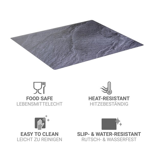 Zaščitna plošča za štedilnik iz PVC-ja 60x52 cm Slate – Wenko-image-3