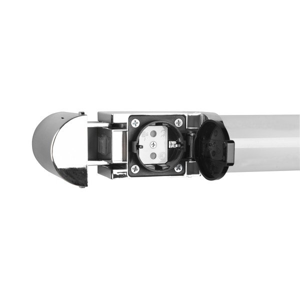 LED stenska svetilka v svetleči srebrni barvi (dolžina 79 cm) Piera - Trio-image-4