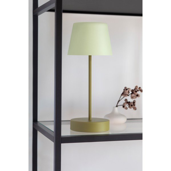 Zelena LED zatemnitvena namizna svetilka (višina 33,5 cm) Oscar – Remember-image-4