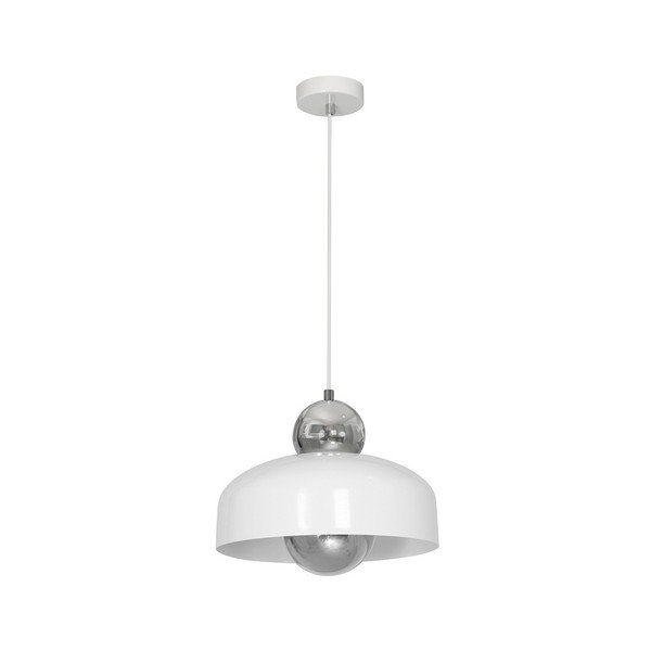 Bela viseča svetilka Homemania Harald Uno