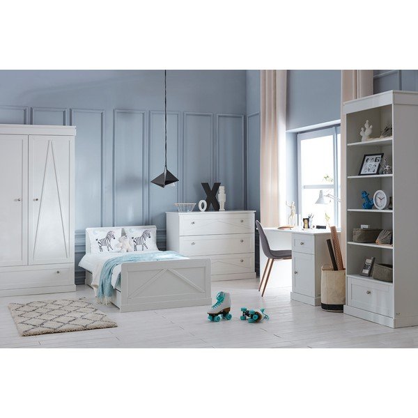 Bela otroška postelja 120x200 cm Marie – Pinio-image-1