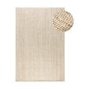 Kremno bela preproga iz jute 80x150 cm Bouclé – Hanse Home
