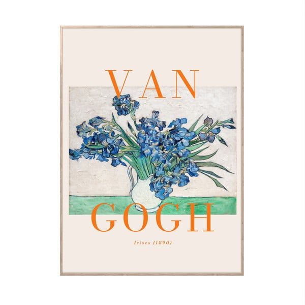 Slika 50x70 cm Irises – Styler