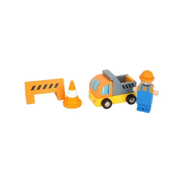 Otroški leseni gradbeni žerjav Legler Construction-image-1