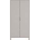 Kremno bela otroška garderobna omara 89x180x54 cm Alkmaar – Germania