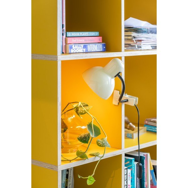 Bež kovinska namizna svetilka (višina 33,5 cm) New Retro – Leitmotiv-image-1