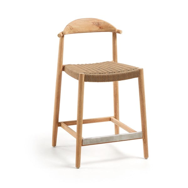 Barski stolček iz evkaliptusa Kave Home Glynis