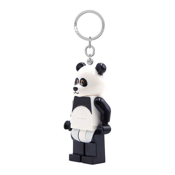 Črn/bel obesek za ključe z lučko Iconic Panda – LEGO®-image-3
